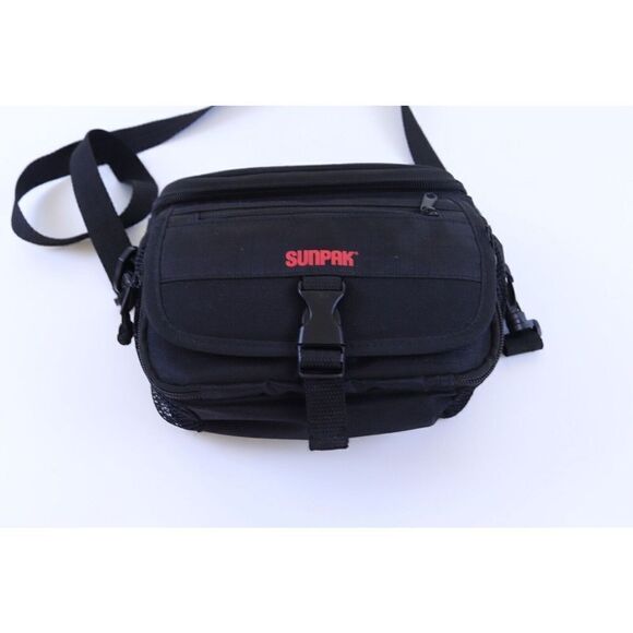 Sunpak Camera Bag Black padded shoulder case for Nikon Sony Canon - Picture 2 of 8